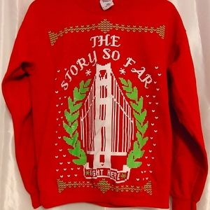 The Story So Far Christmas Crewneck Size Small